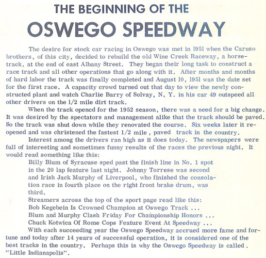 drivers killed at oswego speedway
